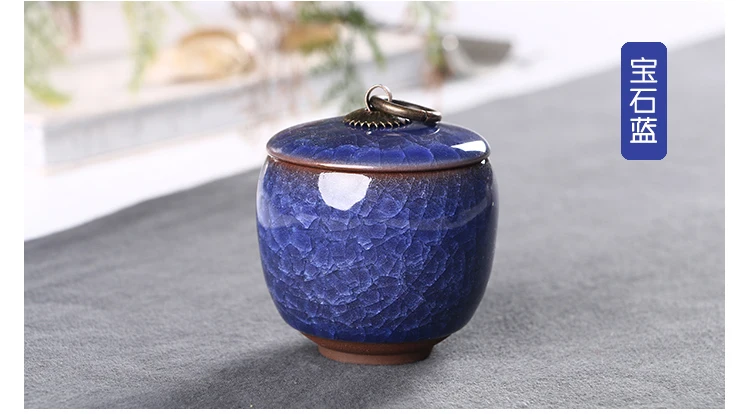 Tea Canister Ceramic Tea Caddies tea container coffee canister porcelain tea caddy storage box