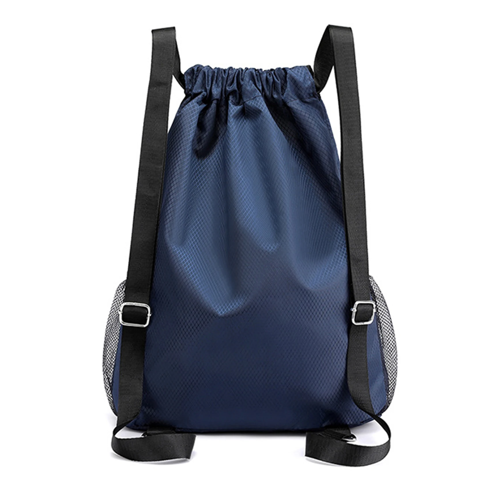 Drawstring Pocket Backpack Oxford Waterproof Backpack Large Capacity Drawstring Travel Bag Simple All-Match Fitness Sports Bag