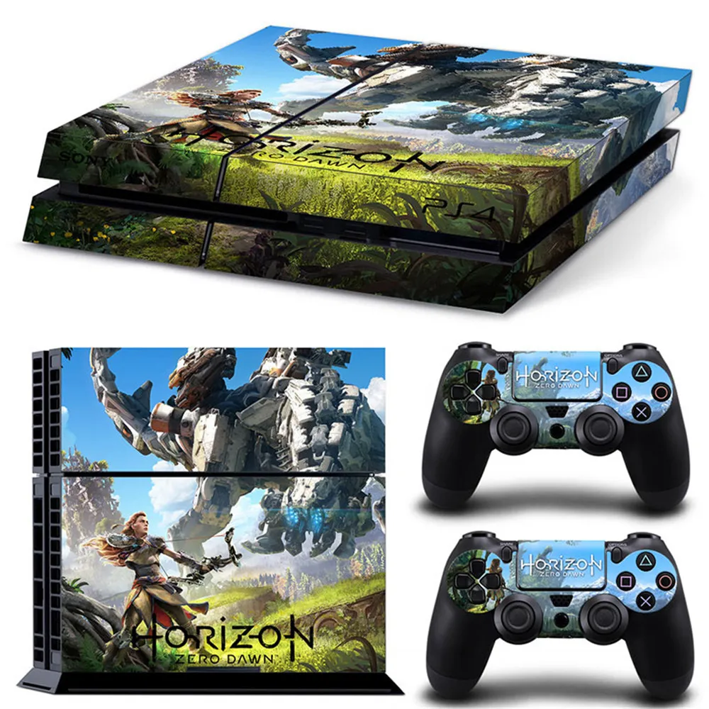 Decalcomania Frontale In Vinile Horizon Zero Dawn Per Accessori Per Controller Console Ps4 Skin Per Ps4