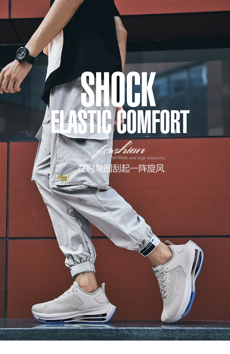 Description Picture 5 of itemCouple Running Shoes Men Women Air Cushion Fitness Sneakers Men Elasticity Gym Trainers Outdoor Sport Shoes Zapatillas Hombre