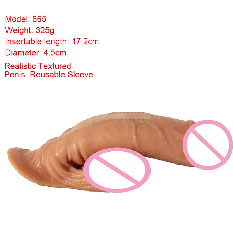 GF Prosthetics Penis Packer Stand To Pee Realistic Penis Extender Silicone Device Trans Prosthetics sex toys
