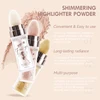 Diamond Highlighter Powder Waterproof High Gloss Glitter Body Bronzer Highlight Powder Face Contour Illuminator Makeup 3