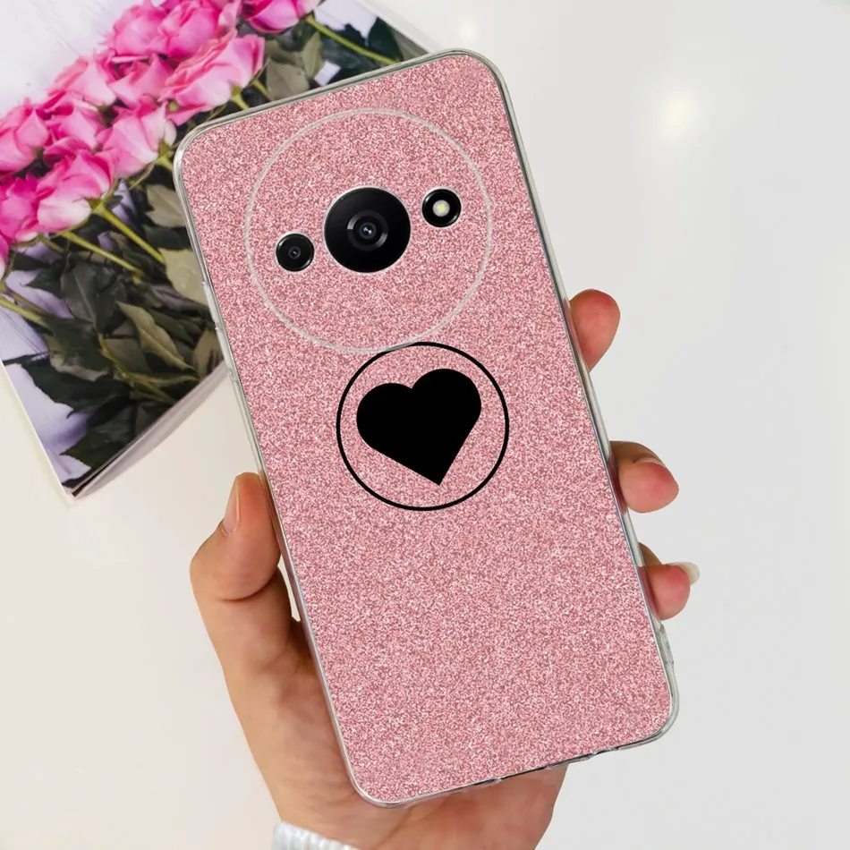 Elegant Printing Soft Silicone Clear TPU Slim Phone Case