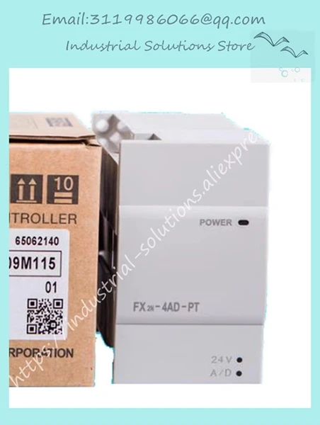FX2N-4AD-PT 모듈 새로운 오리지널 FX2N-4AD-PT PLC