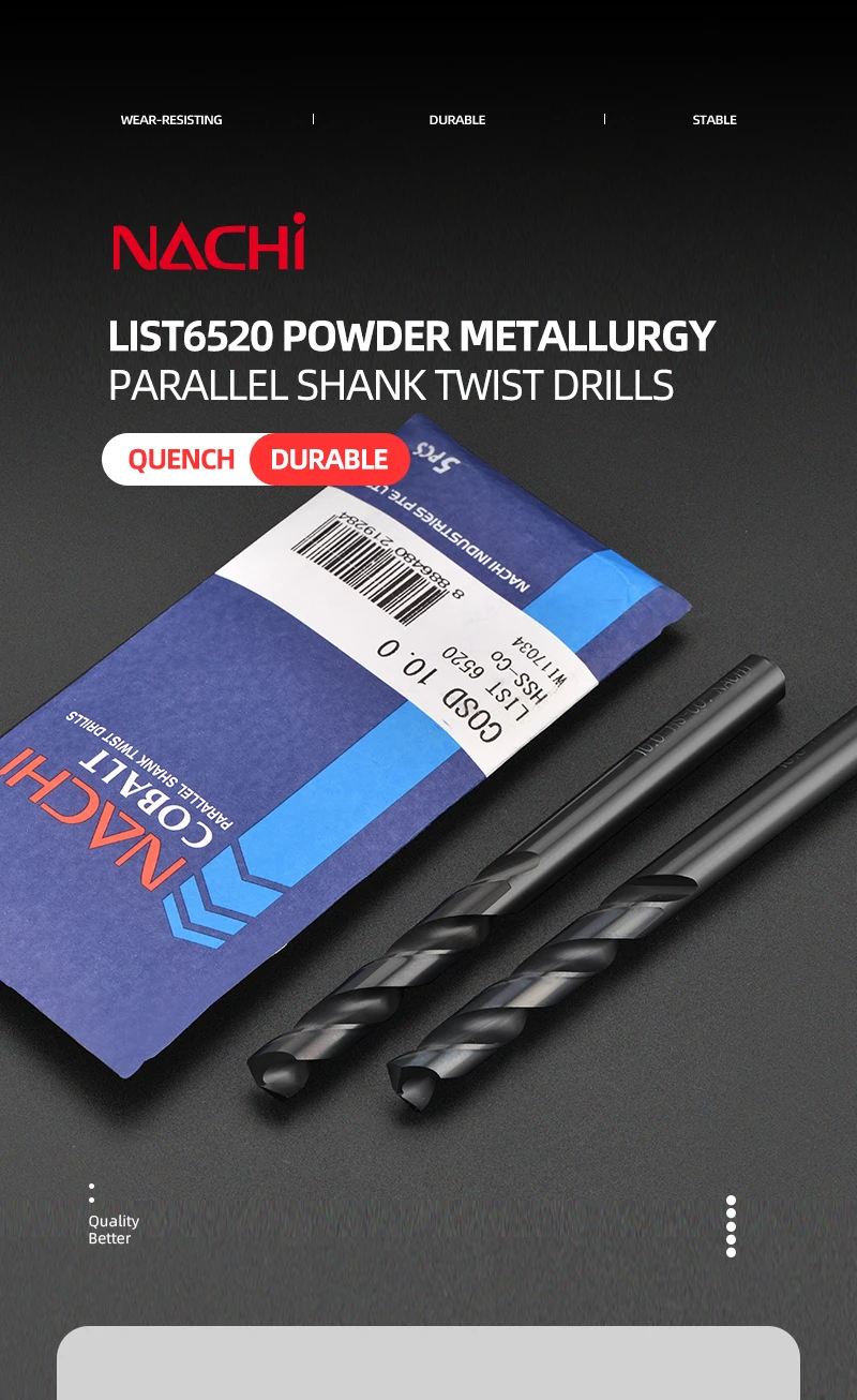NACHI L6520 drill 0.5 0.6 0.7 0.8 0.9 1.8 1.9 2.0 2.1 2.2 NACHI L6520 drill 0.5 0.6 0.7 0.8 0.9 1.8 1.9 2.0 2.1 2.2