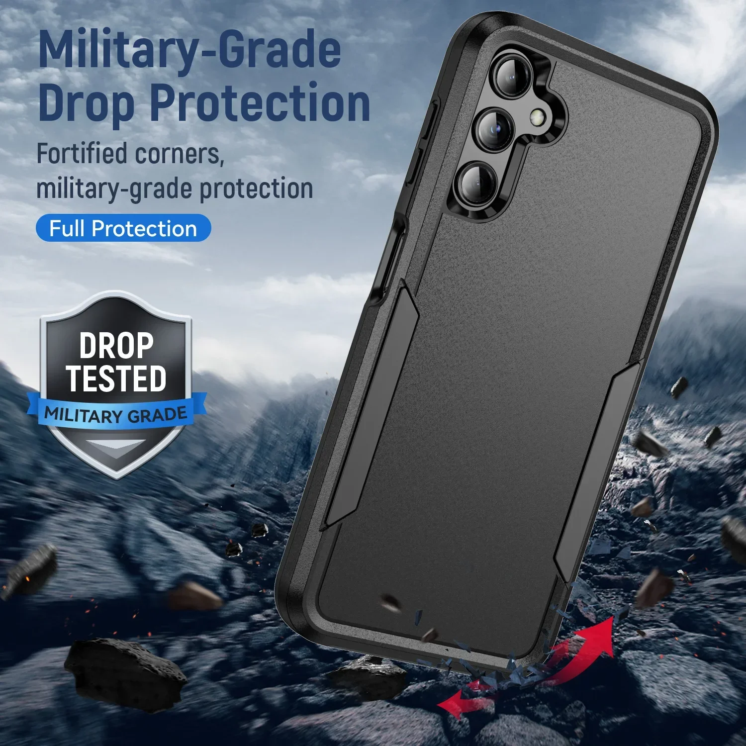 Premium Samsung Galaxy Protection Fitted Case