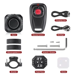 Advanced Waterproof Anti - Theft Vibration Alarm with Adjustable Sensitivity & Volume (2 Sets Alarm)