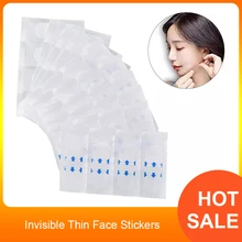 

40Pcs Invisible Thin Face Stickers Face Facial Line Wrinkle Sagging Skin V-Shape Face Lift Up Fast Chin Adhesive Tape