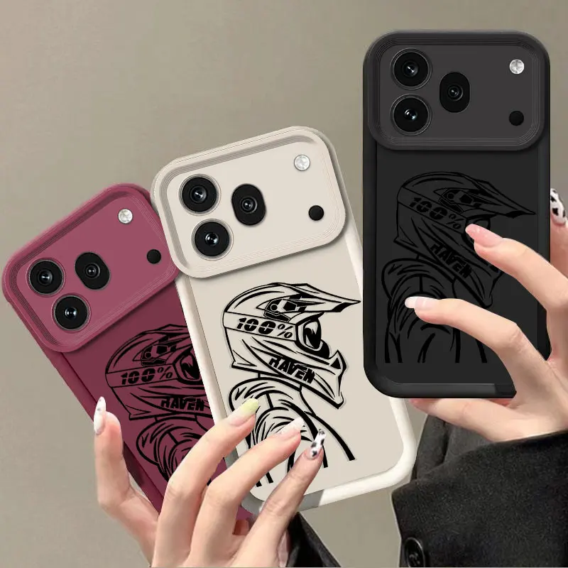 Flexible Silicone Shockproof Protective Case with Driver Print Pattern