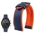 Blue orange-B pin