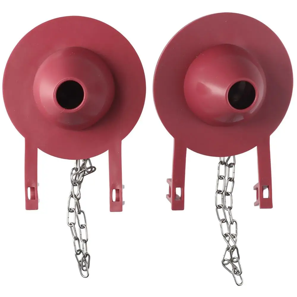 2pcs Toilet Seal Flapper Replacement Kit 2-inch Drain Valve Rubber Cover Toilet Stopper Flush Valve Water Tank Accessories