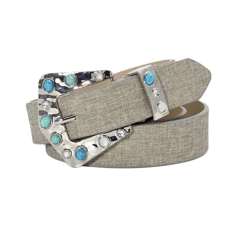 

Женский ремень с имитацией драгоценного камня, темно-синий, черный, серый, коричневый, бежевый