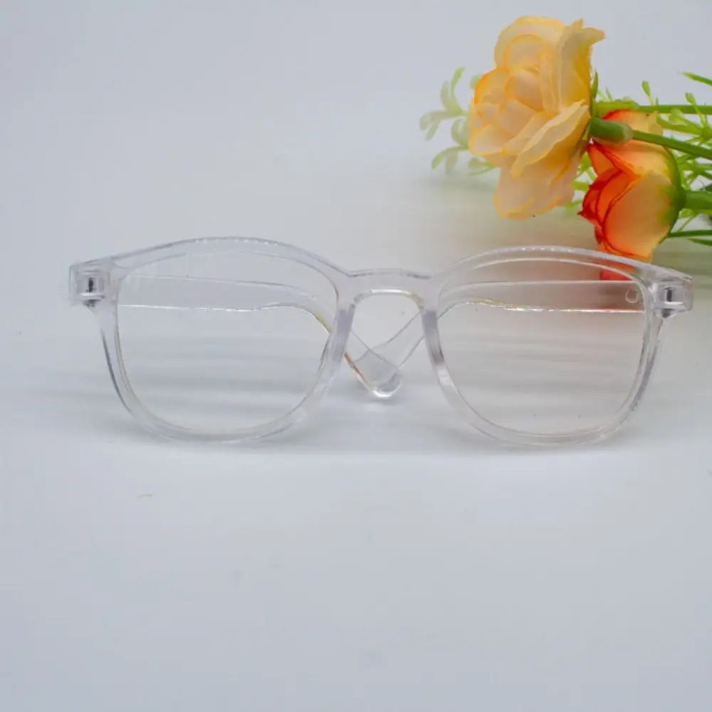 Girls Gift Eyewear Eyeglasses Frame Glasses Decoration Glasses 15cm/20cm Cool Miniature Glasses DIY