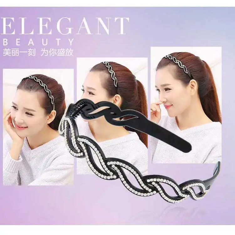 

Новый модный простой зубчатый нескользящий головной убор для мытья лица головной убор