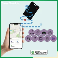 PBX Thin Wallet Card Tracker Wireless Charging GPS Smart Tag Air tag Work for Apple Find My APP IOS Keys Suitcase Bag Locator - Image 5