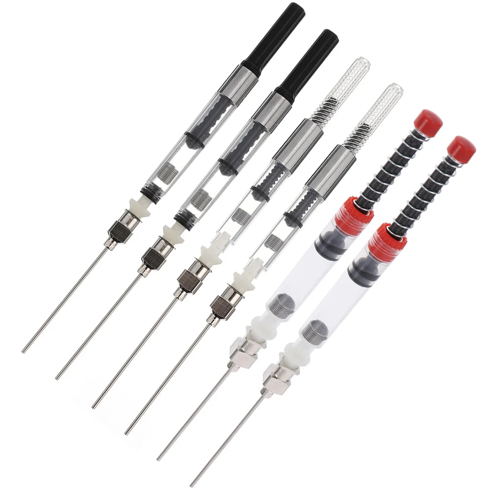 3/6PCS Ink Syringe Pen Absorber Fountain Filler Converter Auxiliaryfor Fill Tool Assistant Absorption Device Absorbers Needle