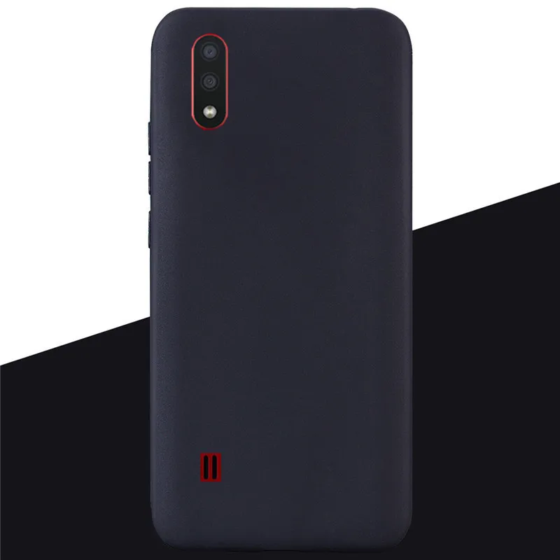 Silikon Fall Für Samsung Galaxy A01 M01 Fall Weiche TPU Zurück Abdeckung Telefon Fall Für Samsung Galaxy A01 M01 Core Fall Coque – Detail 2