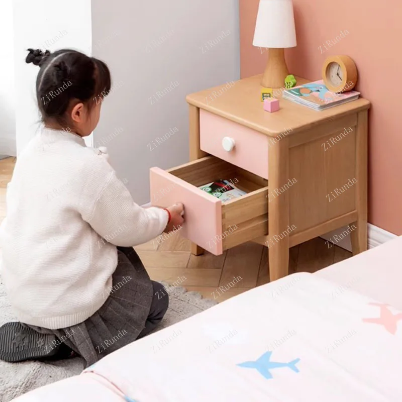 ~Filing Bedroom Children's Nightstands Small Dressing Ranking Drawers Bedside Tables Gamer Coffee Comodino Cute Furniture