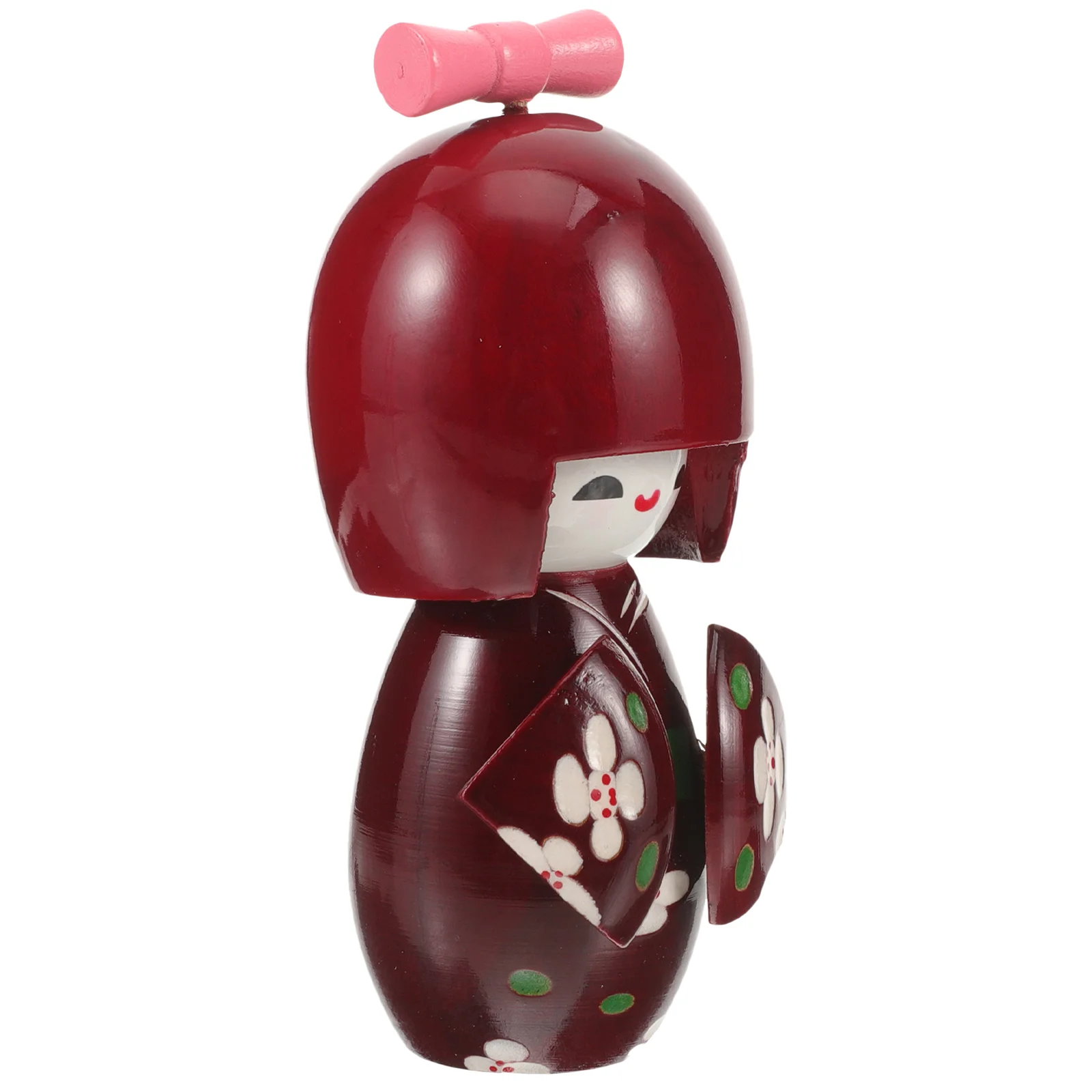Giapponese Kokeshi Bambola Kimono Ragazza Artigianato Figurina Ornamento Decorazione
