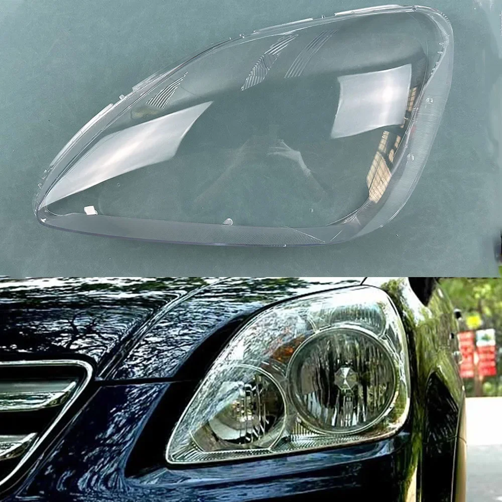 

For Honda CRV Transparent Lampshade Front Headlight Shell Headlamp Cover Lens Plexiglass Auto Replacement Parts 2005 2006