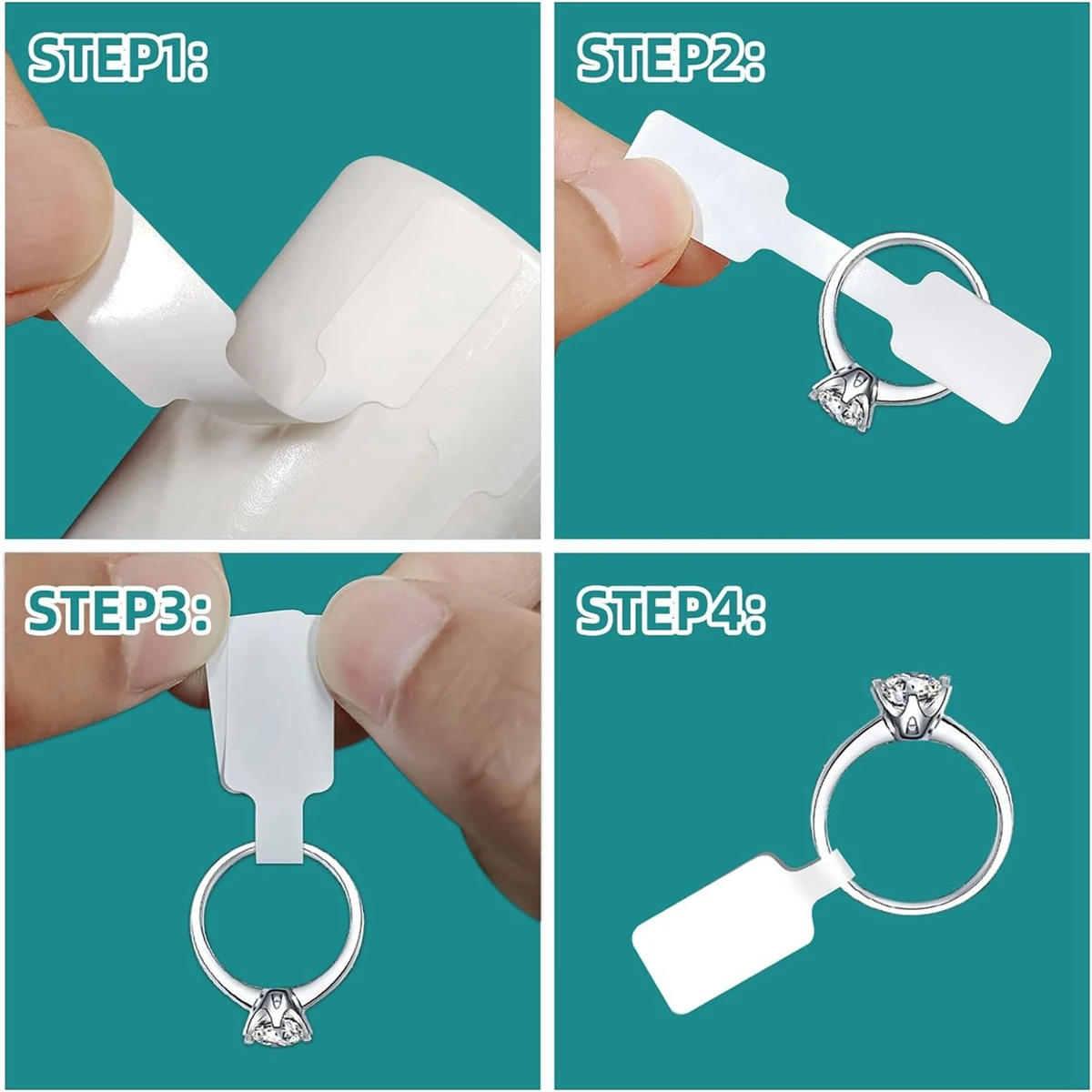 500 قطعة/لفة كرافت ورقة الأسعار ملصقات مجوهرات الأ...