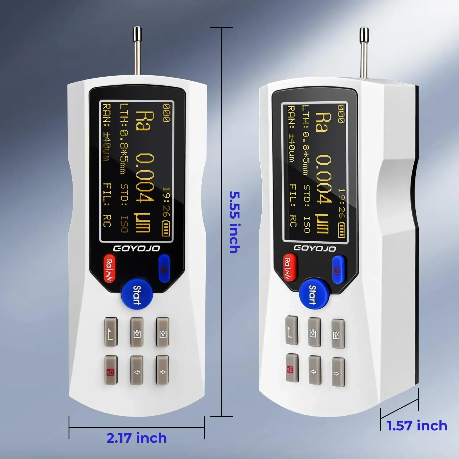 Digital Surface Roughness Tester TR200 With LCD Display Handheld Measuring Instrument