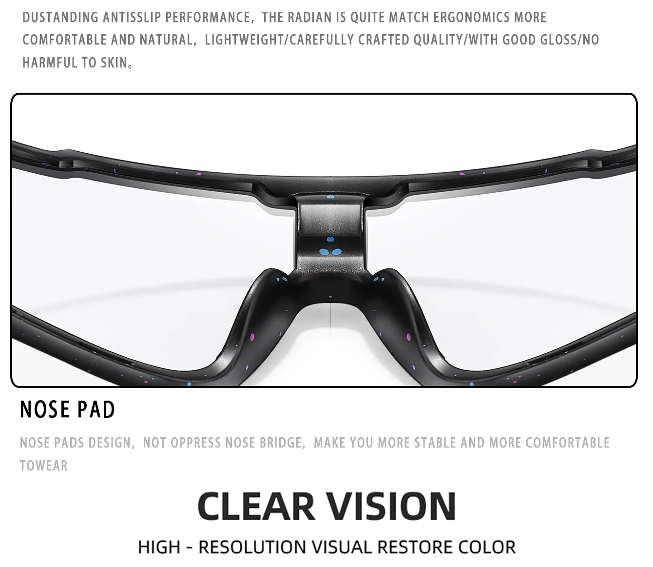 Sammenligning af linsetoning i forskellige lysniveauer