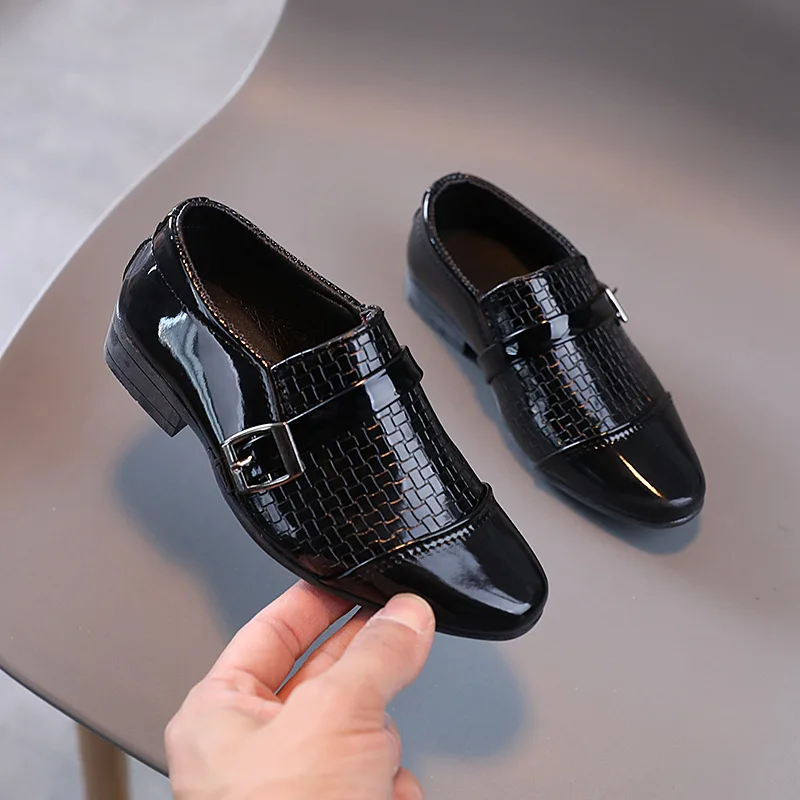 Kids Shoes Leather Shoes Kids Boys Girls Leather Shoes Soft Bottom Performance Shoes Ceremonial Footwear
