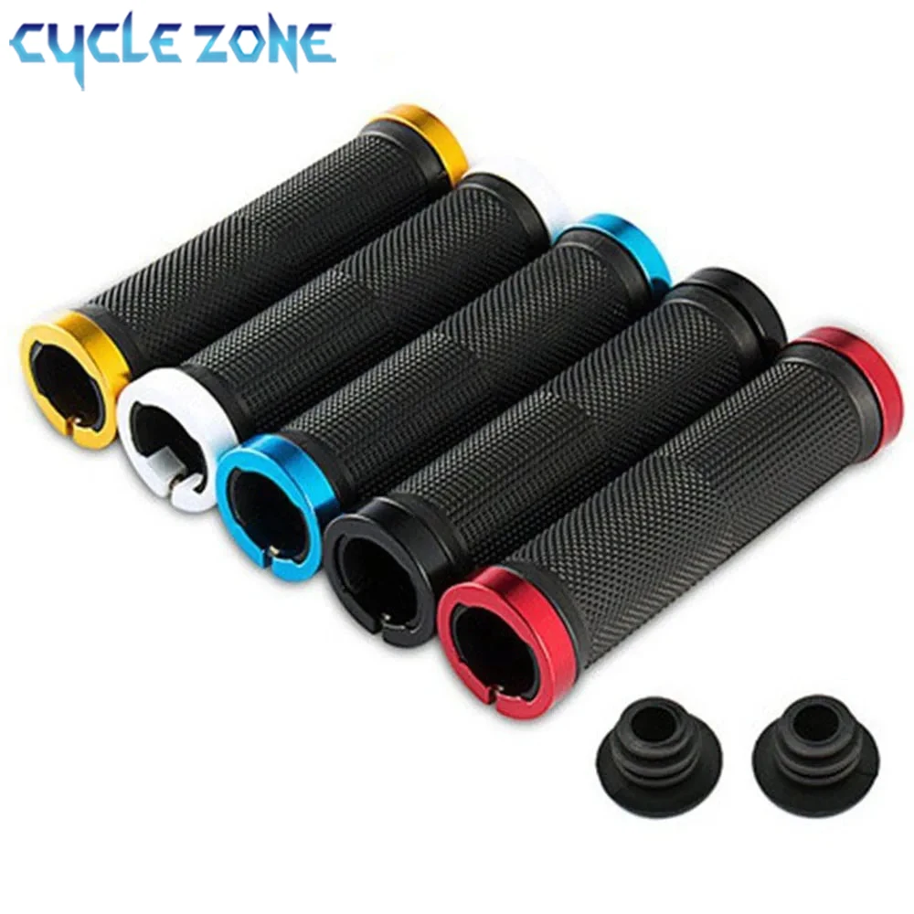 Anti-Slip MTB Handlebar Grips with Alloy Lock 1