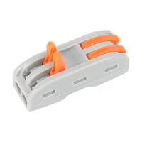 10 PCS PCT Quick Wire Connector Push-in Terminal 2in 2Out Splitter  Plug-in Parallel Electrical Connector for Wire Joints 4