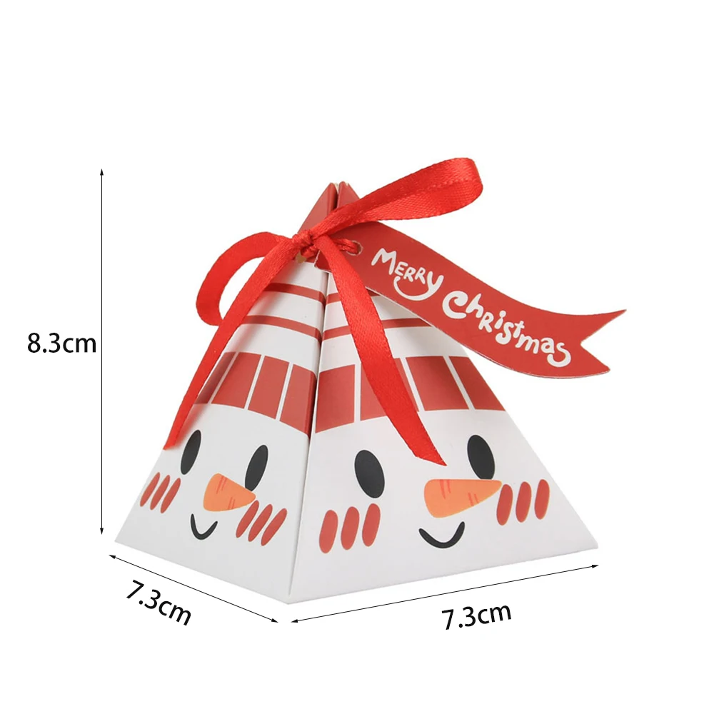 Weihnachten Süßigkeiten Box Weihnachten Papier Geschenk Verpackung Boxen Frohe Weihnachten Dekorationen Home Party Gefälligkeiten Liefert Neue Jahr 2024 – Detail 3