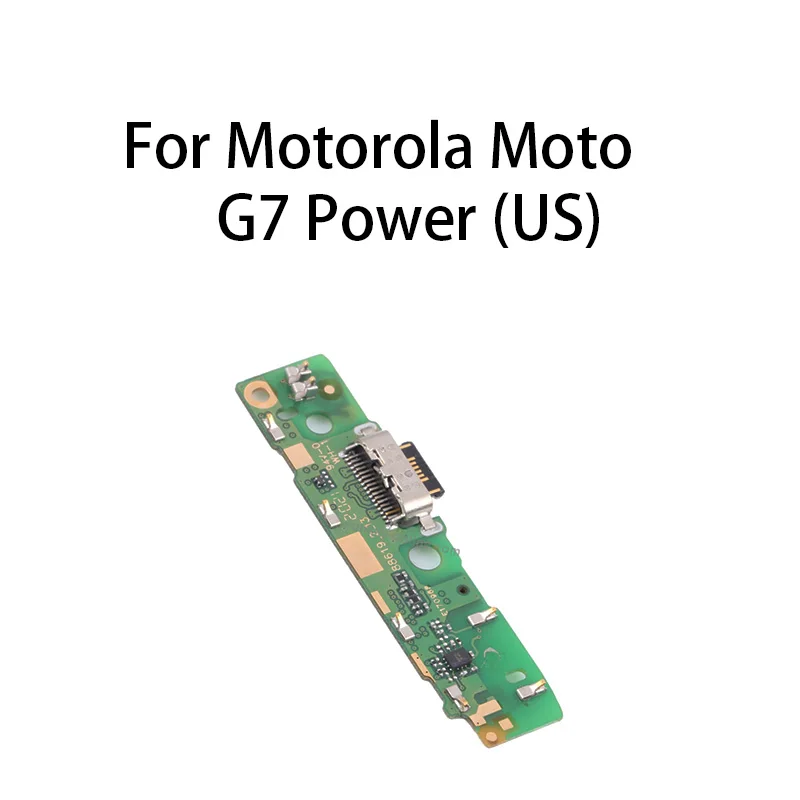 USB-порт для зарядки, док-разъем, зарядная плата для Motorola Moto G7 Power (версия для США)