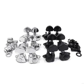 652d 3r 3L Vintage Open Gear ukulele 4 String Tuning Tuning PEGS Keys Tuners