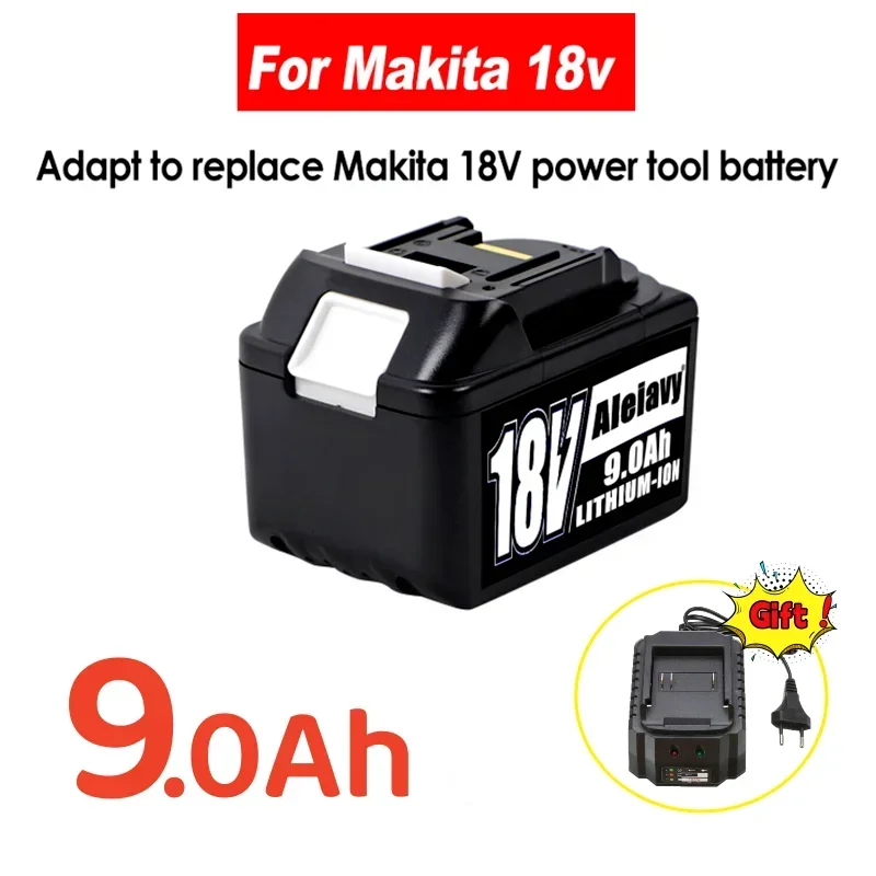 

2023 Upgradedfor 9.0Ah 9000mAh for Makita 18V Battery BL1830B BL1850B BL1850 BL1840 BL1860 BL1815 Replacement Lithium Battery