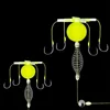 Fishing Bait Cage Set with Carbon Steel String Hooks Anti Winding Float Group Feeder Sinker Complete FishingTackle 3#5/7/9/11/13 4