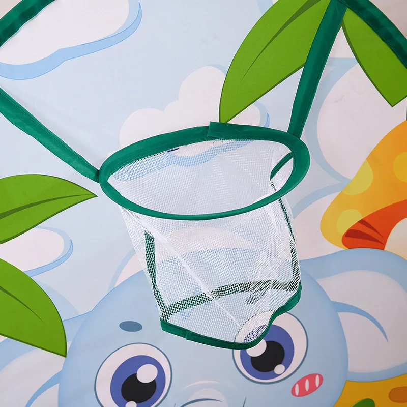 120CM Ball Pool with Basket Children Toy Indoor Ocean Ball Pit Playpen Tent Outdoor Toys Gift for Children Kids ball pool