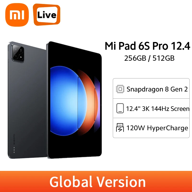 xiaomi pad 6 s pro 12.4グローバルバージョン12.4