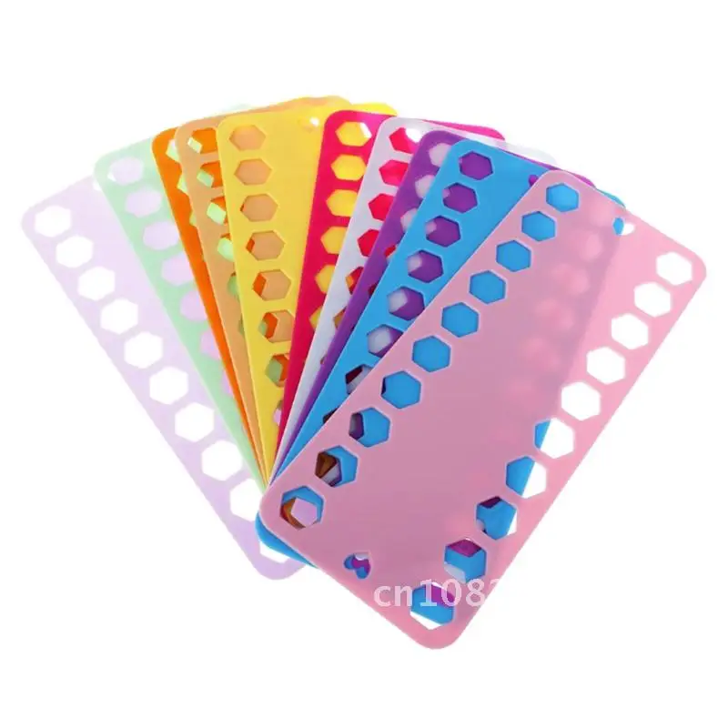 

Thread Plate Sewing Tools Accessories 10 Pieces Embroidery Thread Board Organizer Sorter Cross Stitch