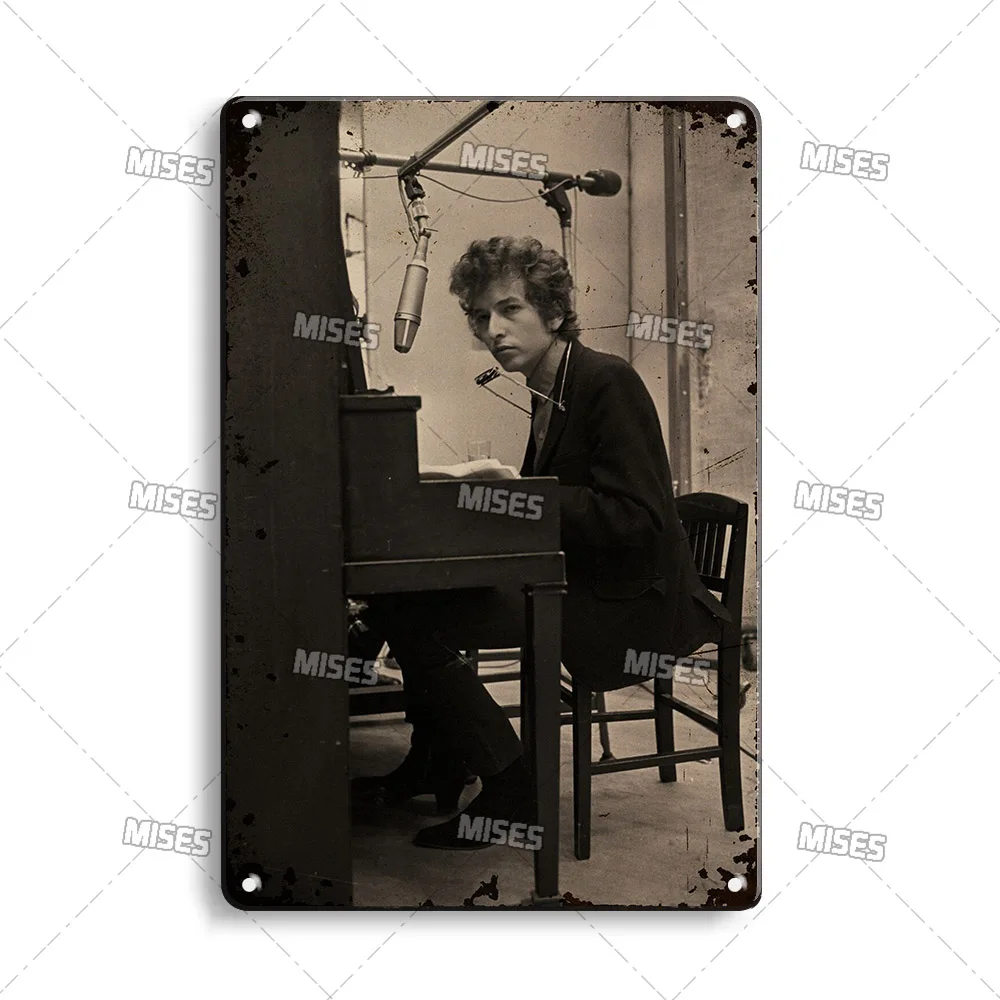 HOOTNEE Insegna In Metallo Retr&ograve; Vintage Poster Art Bar, Cartello