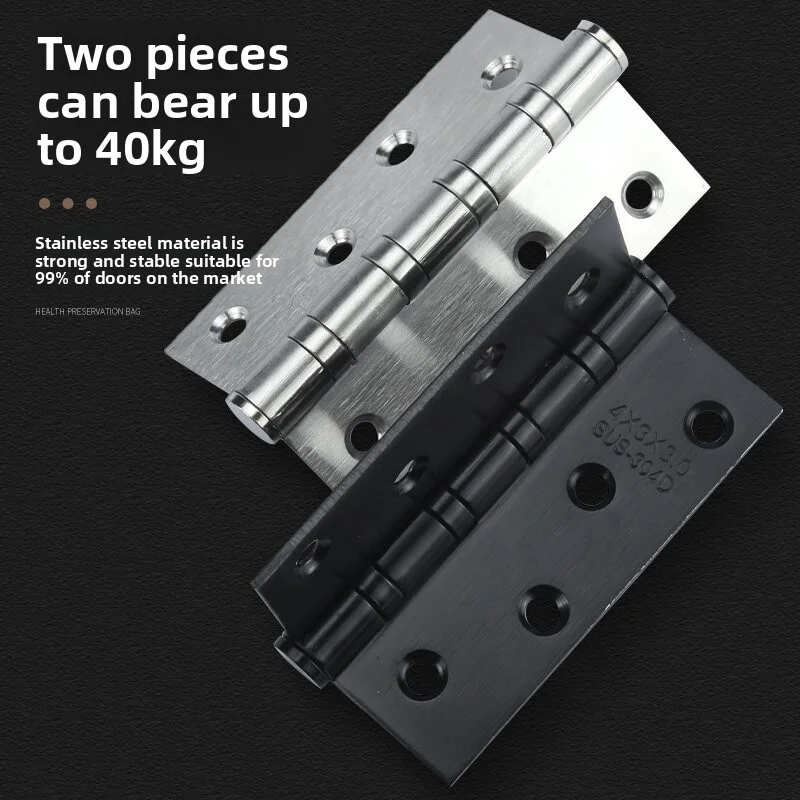 บานพับเงียบสำหรับประตูตู้หน้าต่างสแตนเลส แบริ่งเรียบเงียบ 1