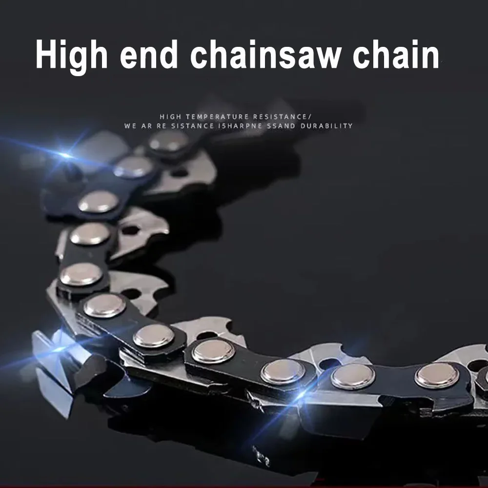 1/4 chainsaw chain guide 4/6/8/10 inch portable electric saw mini chainsaw logging saw blade Pruning chain saw chain accessories 2