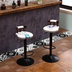 Home Nordic Counter Bar Stool Luxury Ergonomic Banquet Gamer High Kitchen Stools Accessories Luxury Bancos De Bar Furniture HY