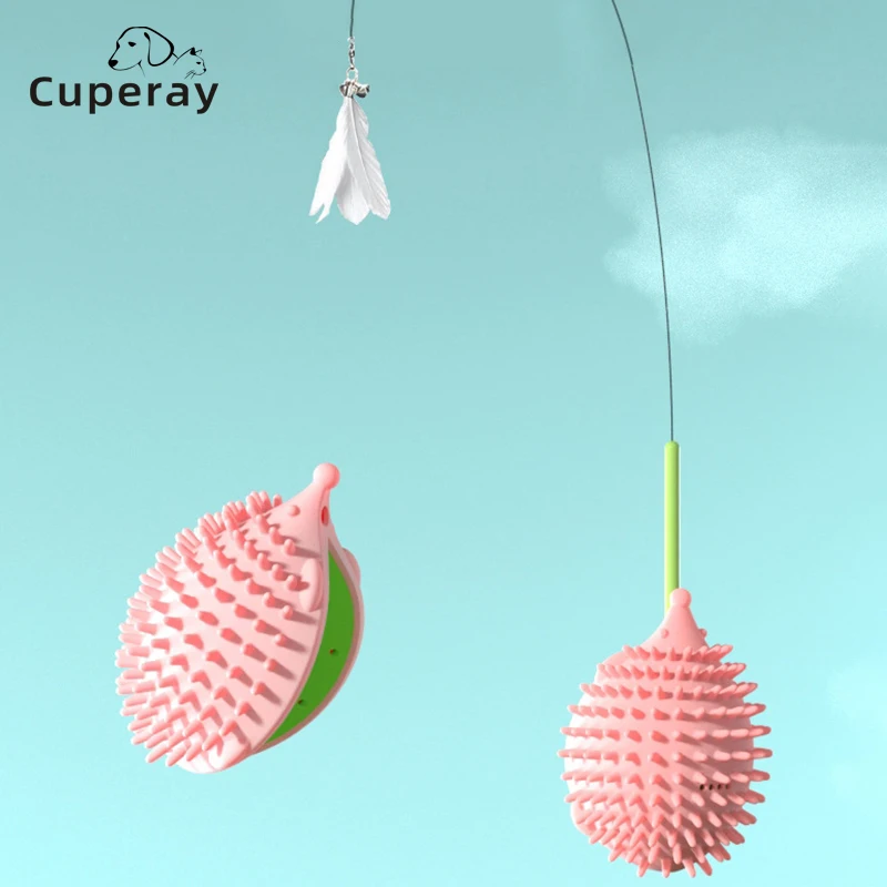 Pet Cat Toy Hedgehog Cat Tickle Device Tickle Artifact Soft Comb
