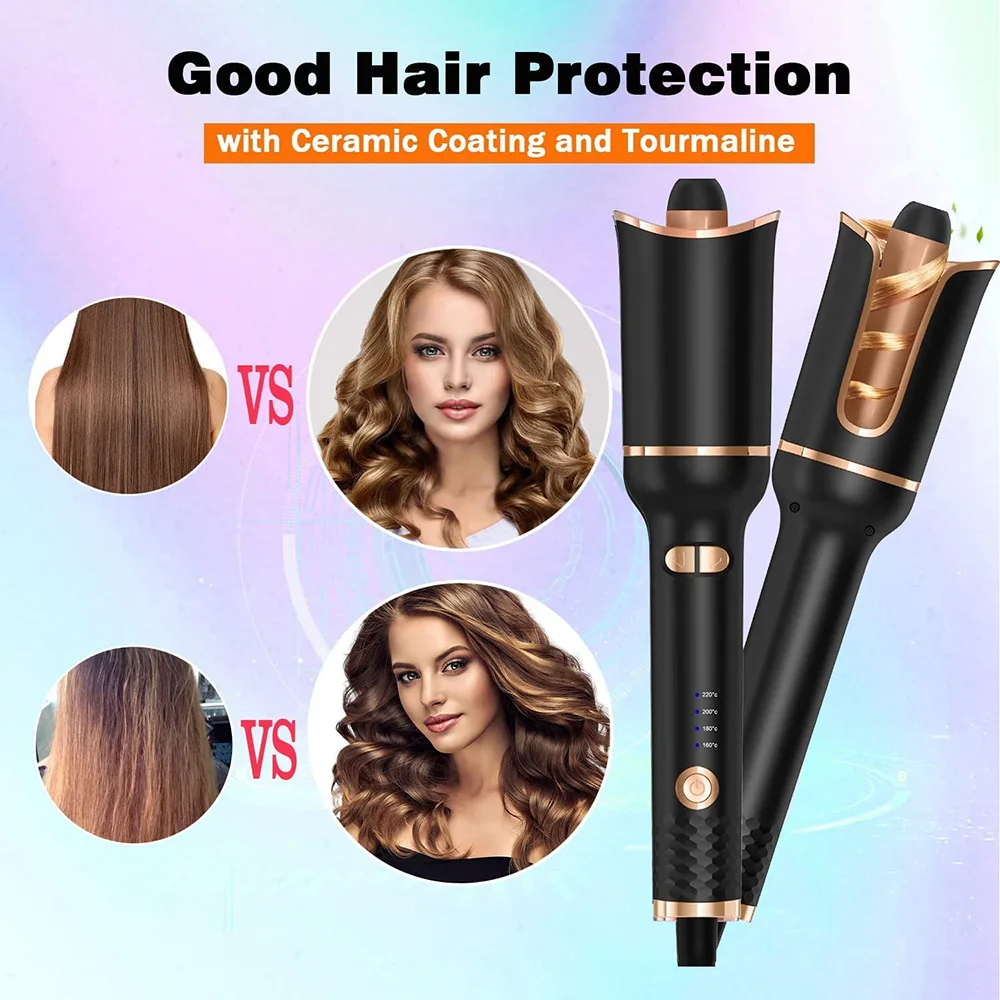 Hair Curling Iron Automatic