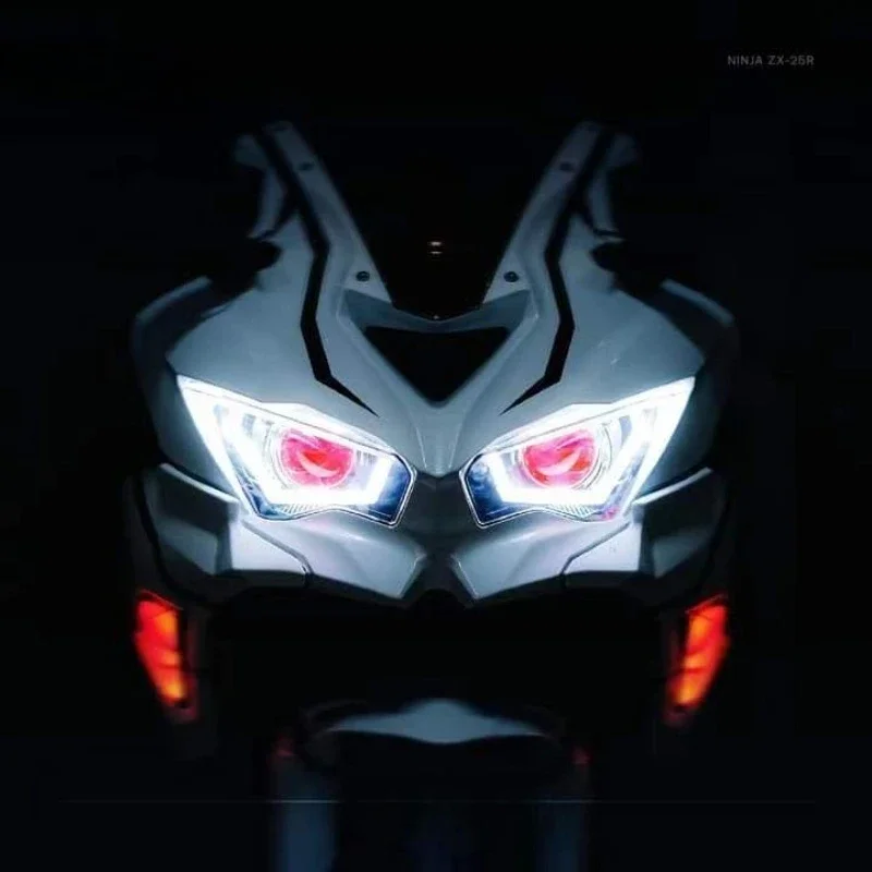 ZX25R 2021 2022 ZX4RR ZX6R オートバイアクセサリー修正されたヘッド