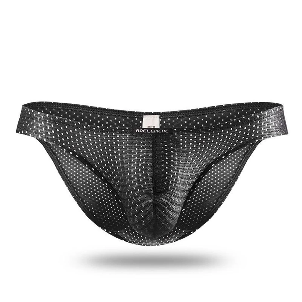

Men Jockstrap Underwear Mesh Breathable Sexy Thong Underpants Lingerie
