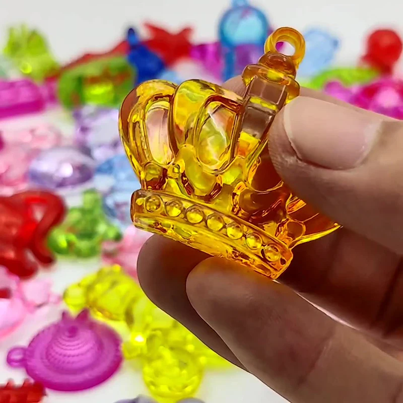 Party Toys Toy Gift Filler Gem Toys 1 Box Party Confetti Wedding Christmas Plastic For Kids Toy Crystal Gems Diamond Jewels Treasure Chest Pirate Filler Props