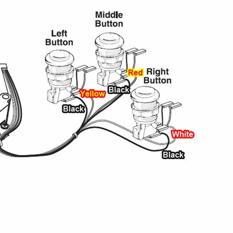 USB LED Arcade Trackball Mouse for DIY Cabinets 5