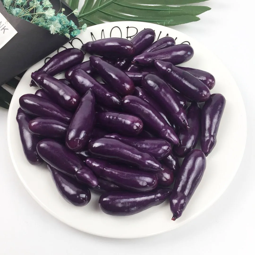 10Pcs/lot Kitchen Toys Foam Mini Simulation Artificial Fruits and Vegetables for Children Pretend Play Toys Miniature Food Toys 4