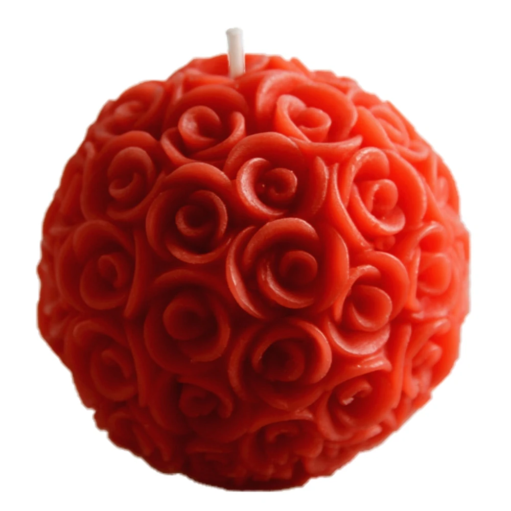 HRTLSS 6pz Candele profumate a Forma di Fiore, Candele Decorative in Cera di soia con Aroma Fatto a Mano, per Regali di Compleanno per Foto da Tavolo (B